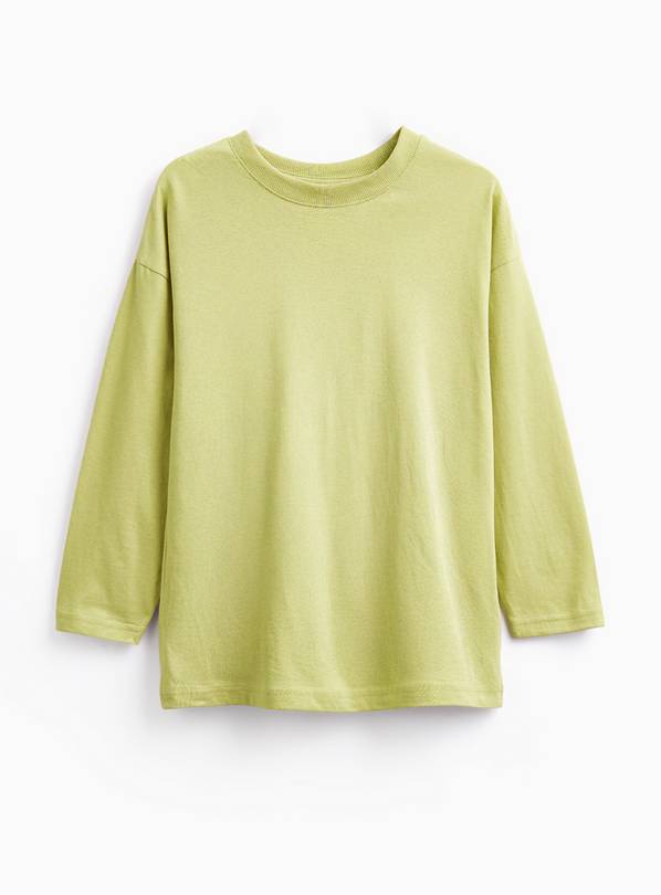 Bright Lime Long Sleeve Top 8 years